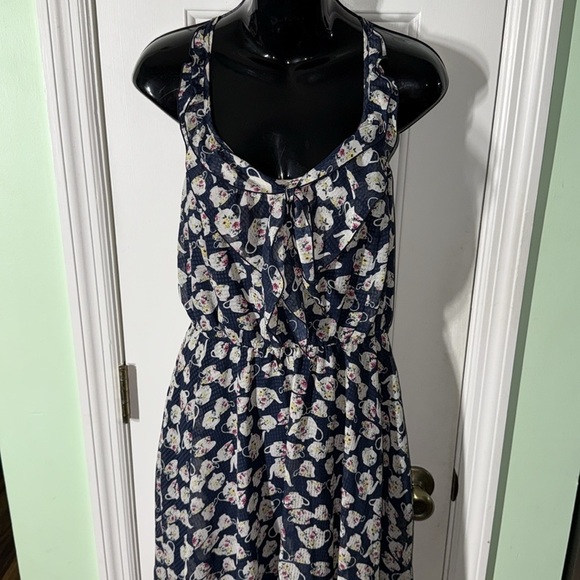 Disney by Lauren Conrad Alice In Wonderland Mad Tea Party Sundress Size Medium - Picture 2 of 8